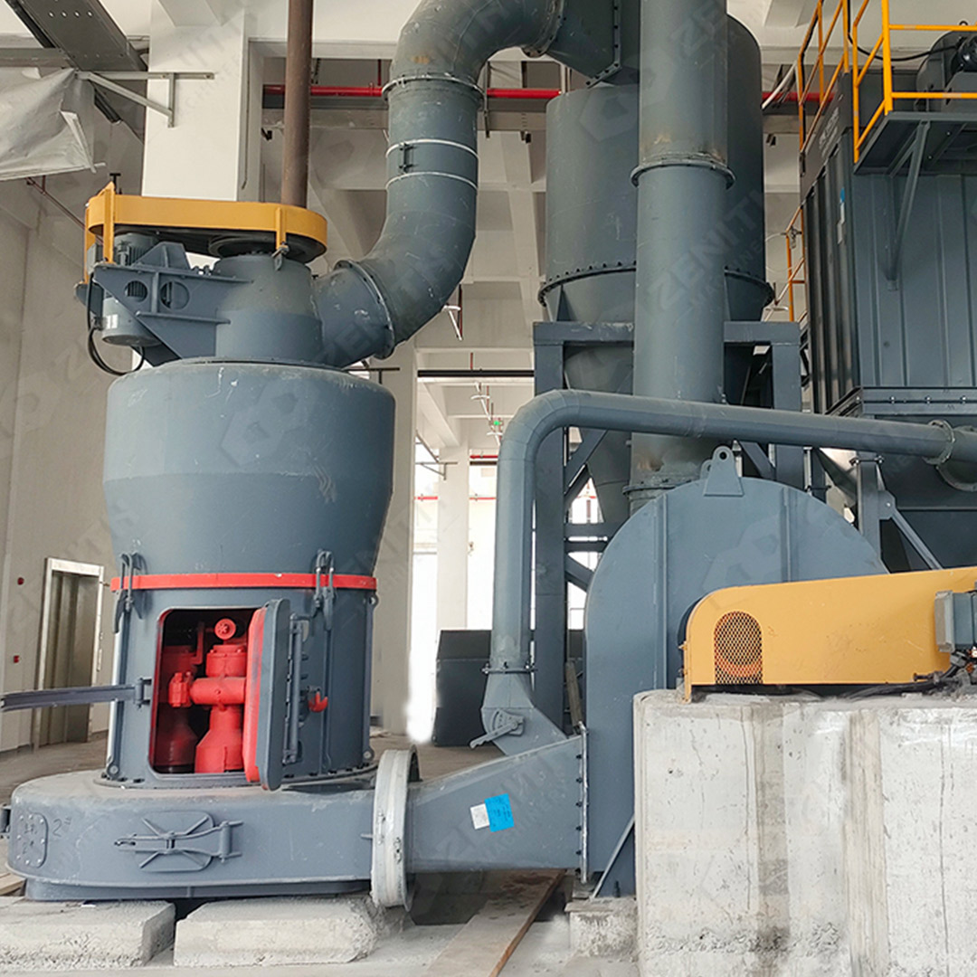 Zenith LM220M Vertical Coal Mill installation at a Russian industrial plant